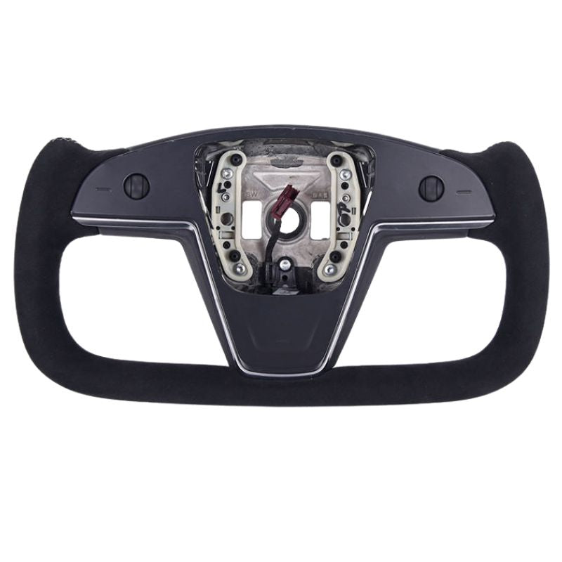 Custom Tesla Carbon Fiber Steering Wheel for Tesla Model X -Yoke Style