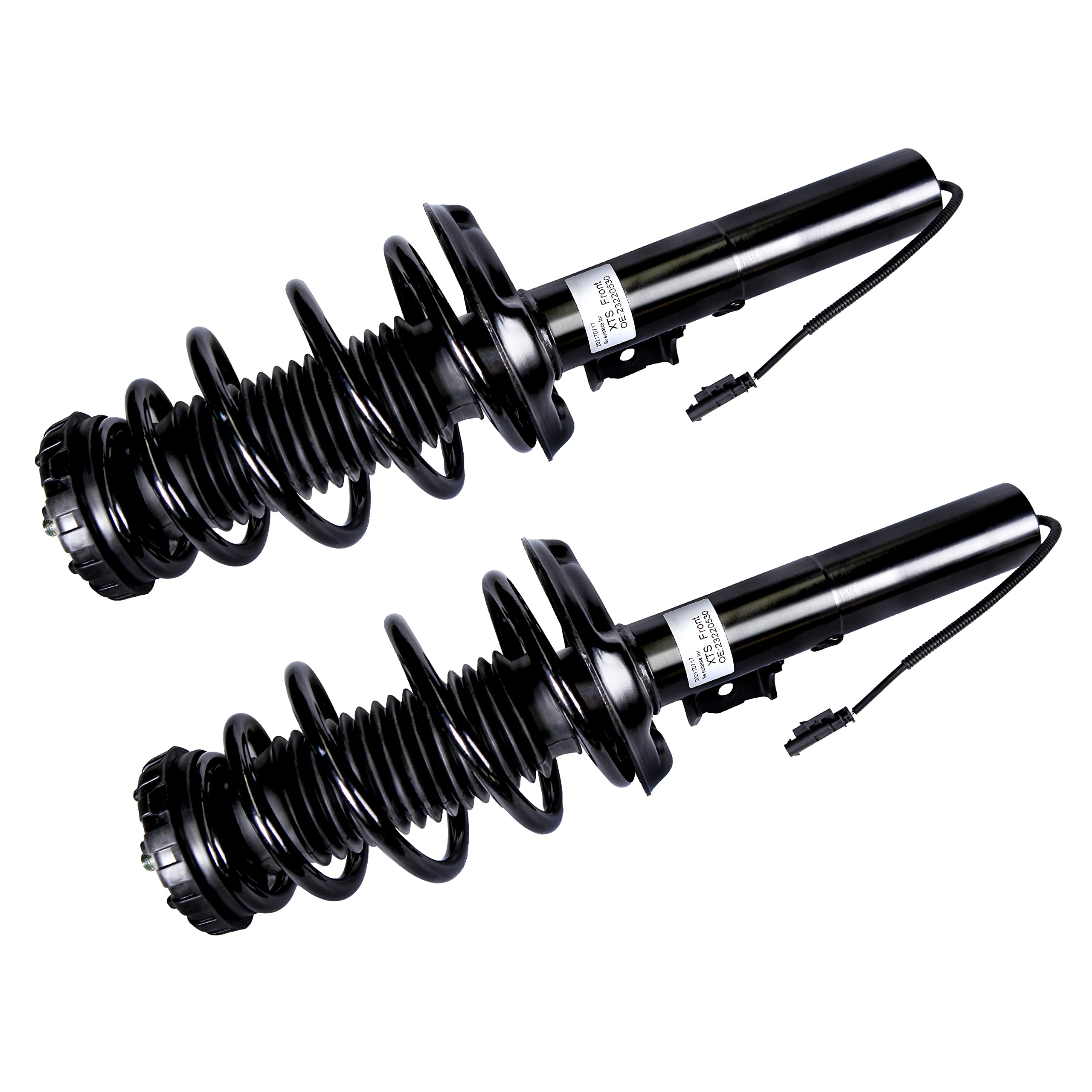 23220530 580-1096 Front Struts Shock Absorber Electronic Assembly with Spring - 2PCS