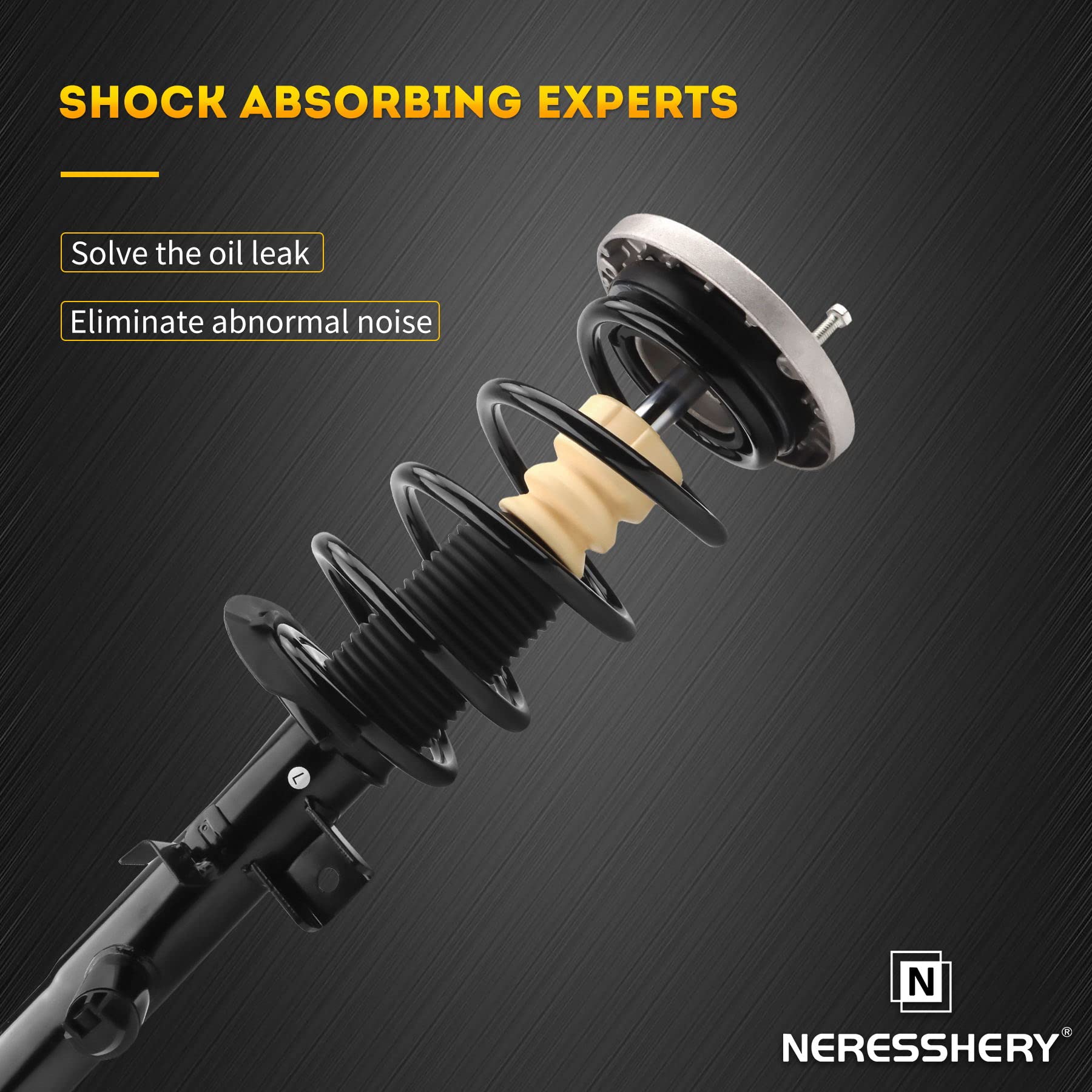 37116797028 Front Shock Absorber Struts Assembly w/EDC Left