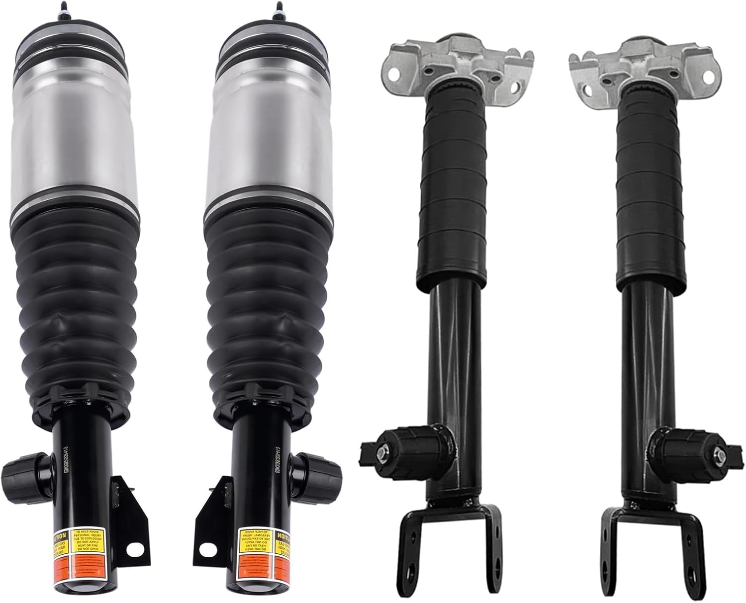 68376342AB 68376339AB 68376340AB PARTAYOZA 4PCS Front Rear Left Right Air Suspension Struts for Jeep Grand Cherokee 2021-2025