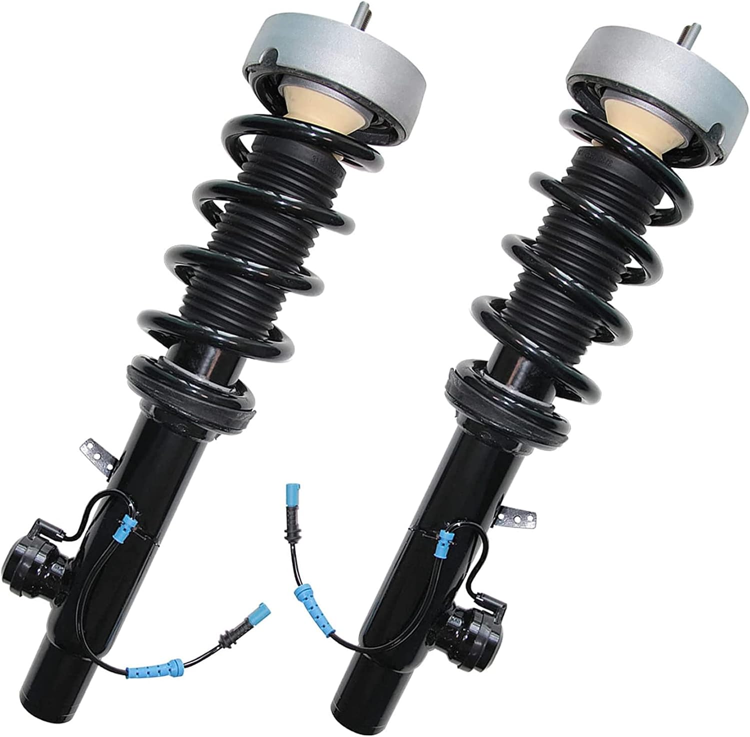 37116863173, 37106875083 Pair Front Left Right Shock Struts Assys w/EDC For BMW X5 F15 F85 X6 F16 F86 xDrive35i 2014-2019