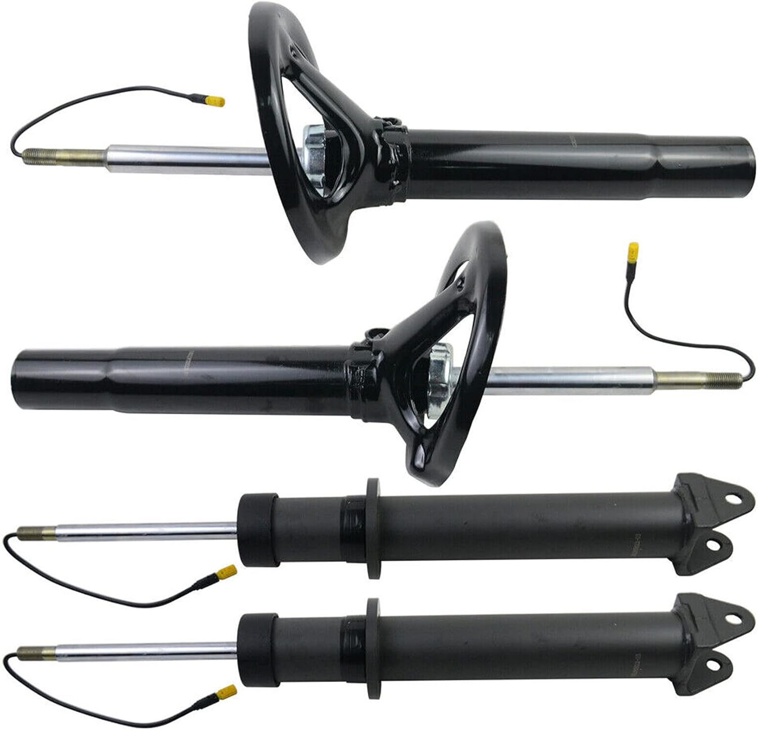 Set of 4pcs Front Rear Shock Absorber Struts w/PASM 99734304710, 99734304714 For Porsche 911 997 4WD Turbo S 2005-2012