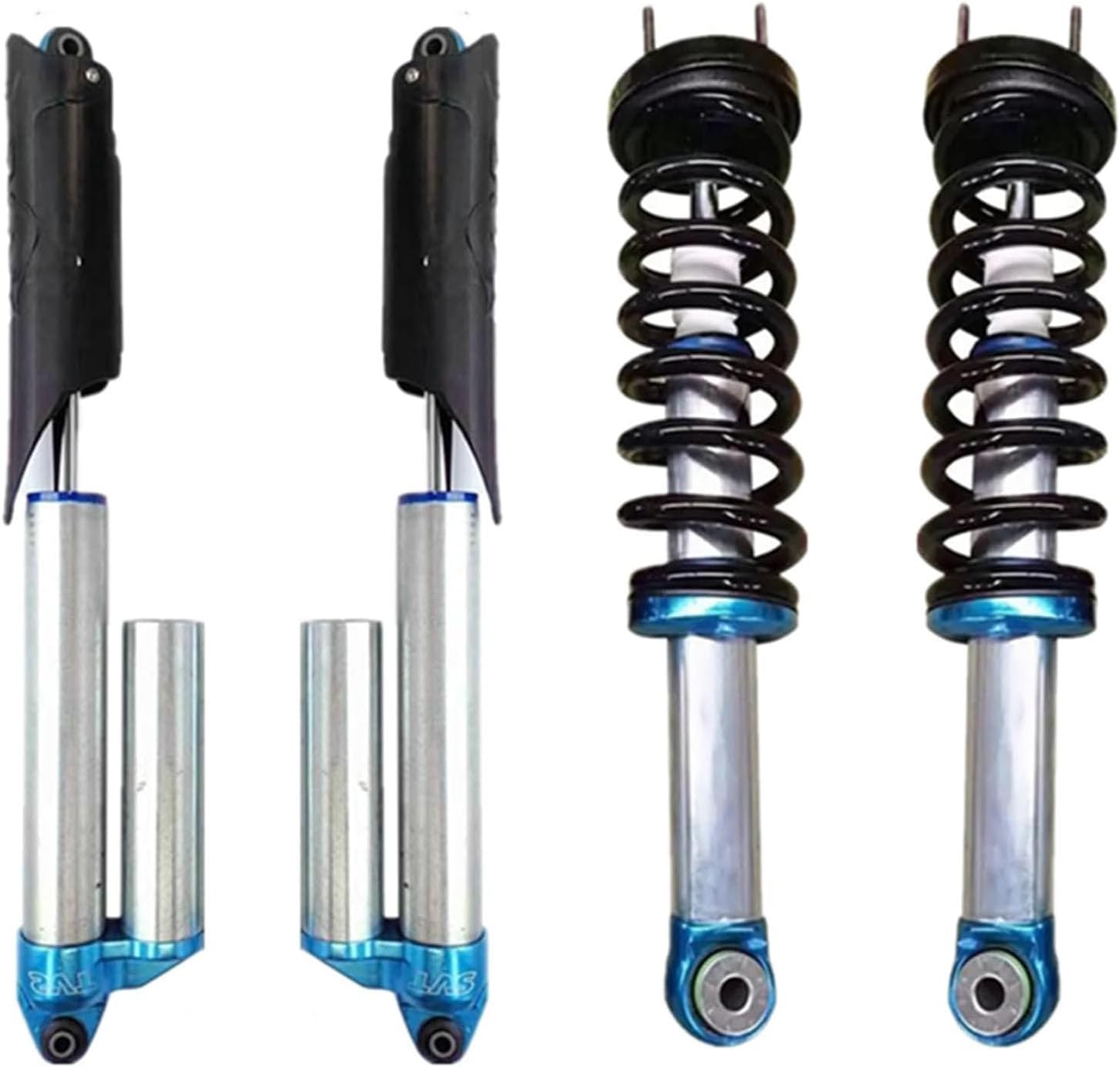 BL3Z-18124-H BL3Z-18125-K 4X4 Front & Rear Shock Struts Assemblies Compatible with Ford F150 SVT Raptor 2010-2014