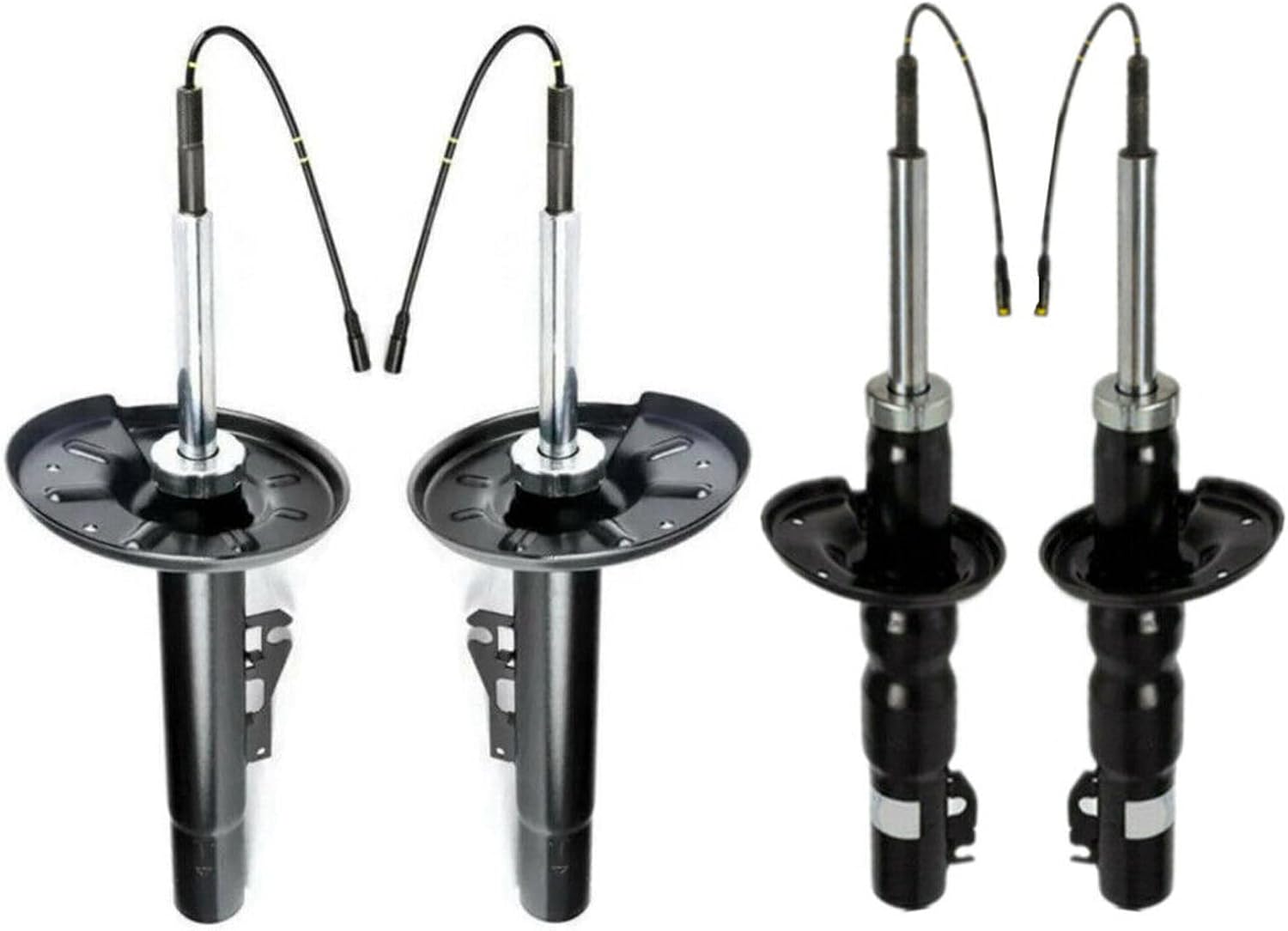 Set of 4PCS Front Rear Shock Absorbers With PASM 98734304503, 98734304504 For Porsche Boxster Cayman 987 2005-2012