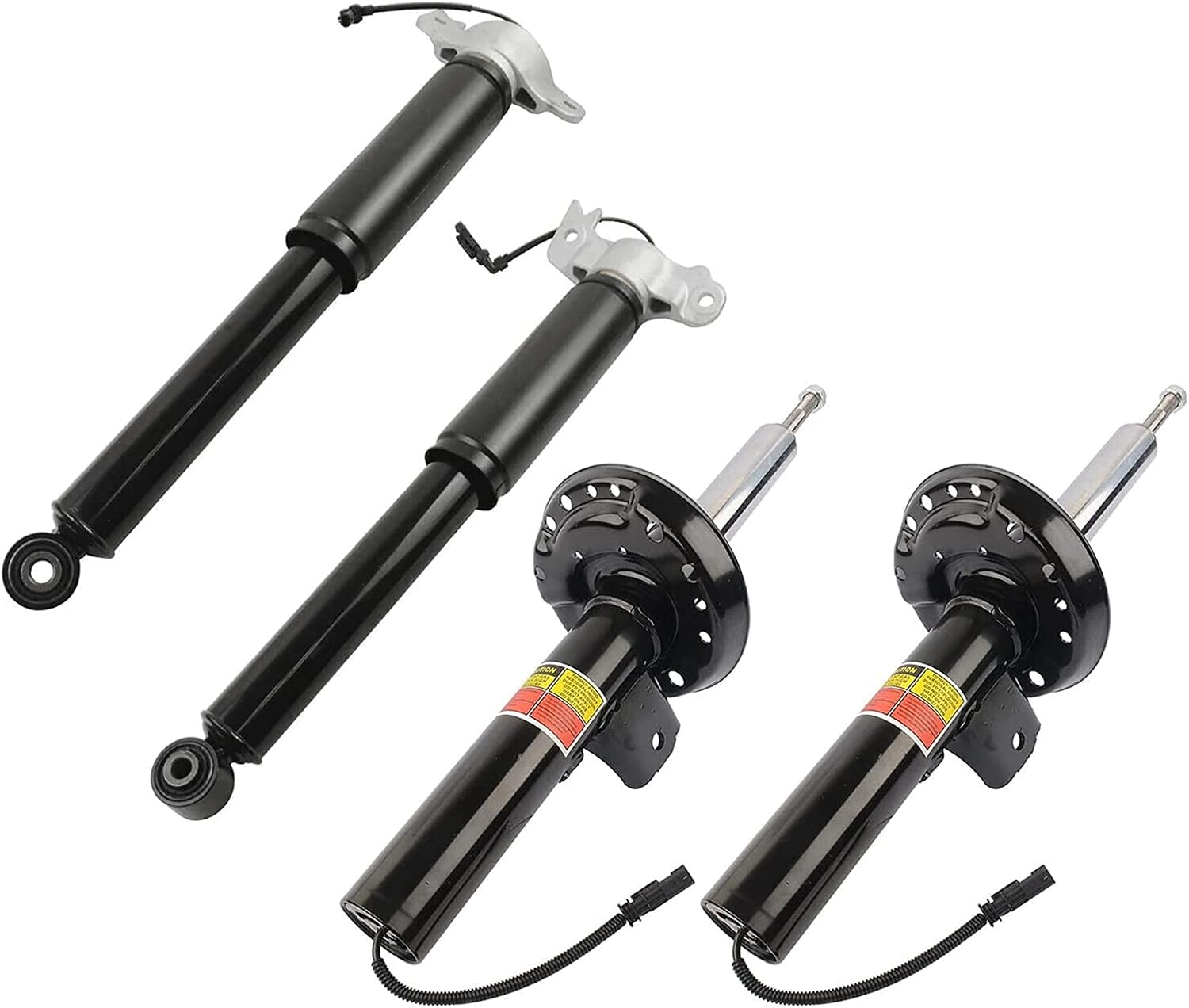 4Pcs Front & Rear Suspension Shock Struts w/Electric for Cadillac XTS 3.6L 2013-2018 23220530, 25821028