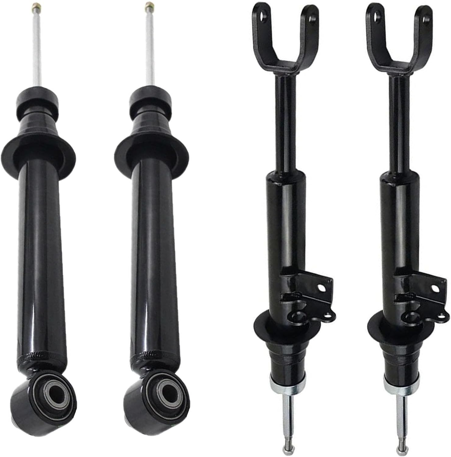 31316775575 31316775576 Set of 4 Front Rear Shock Absorbers Struts Compatible with BMW F10 F11 F12 525 530 640 650 2WD