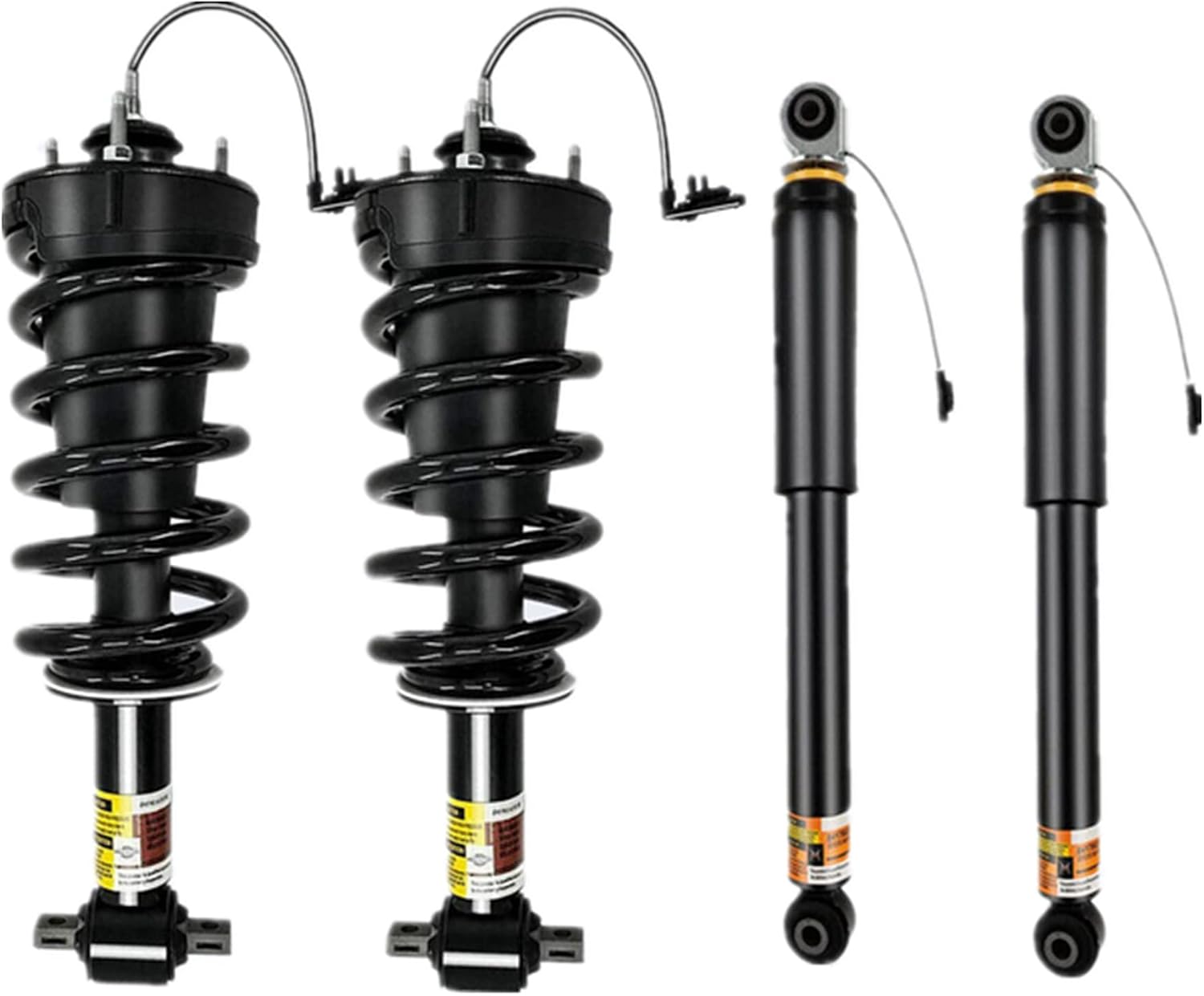4Pcs Front & Rear Shock Strut Assys MagneRide For Chevy Silverado for GMC Sierra 1500 2015-2018 22953019, 23303448