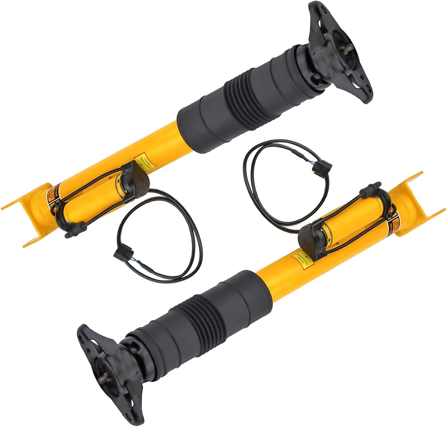 2Pcs Rear Left Right Shock Absorbers Struts w/Electric 68139503AB For Jeep Grand Cherokee SRT 2012-2015