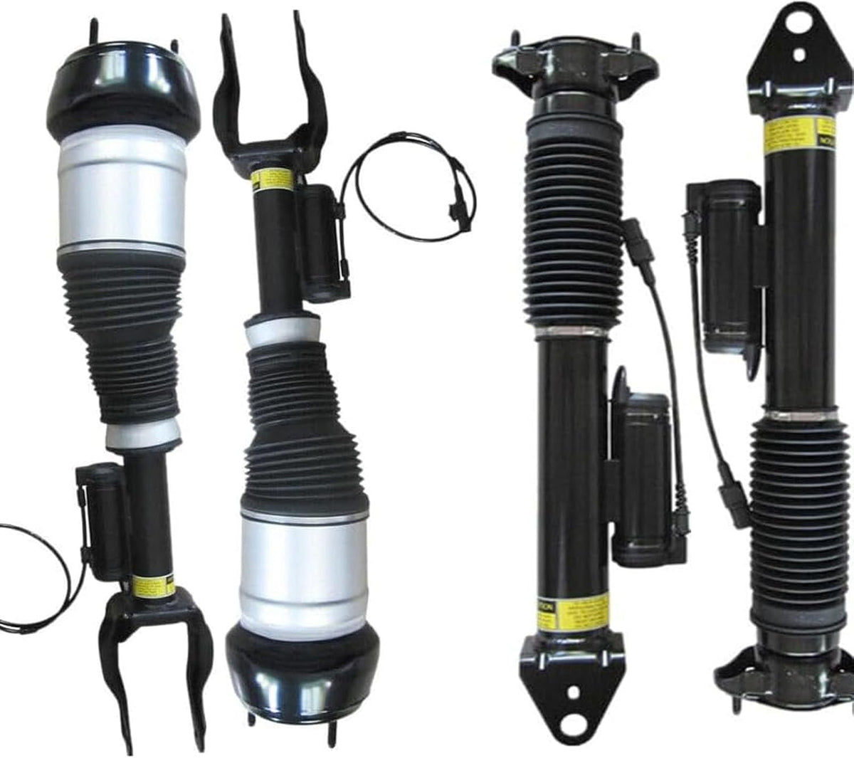 A1663206713 A1663206813 A1663200130 4X4 Front and Rear Air Suspension Struts w/ADS Fit for Mercedes W166 X166 ML GL