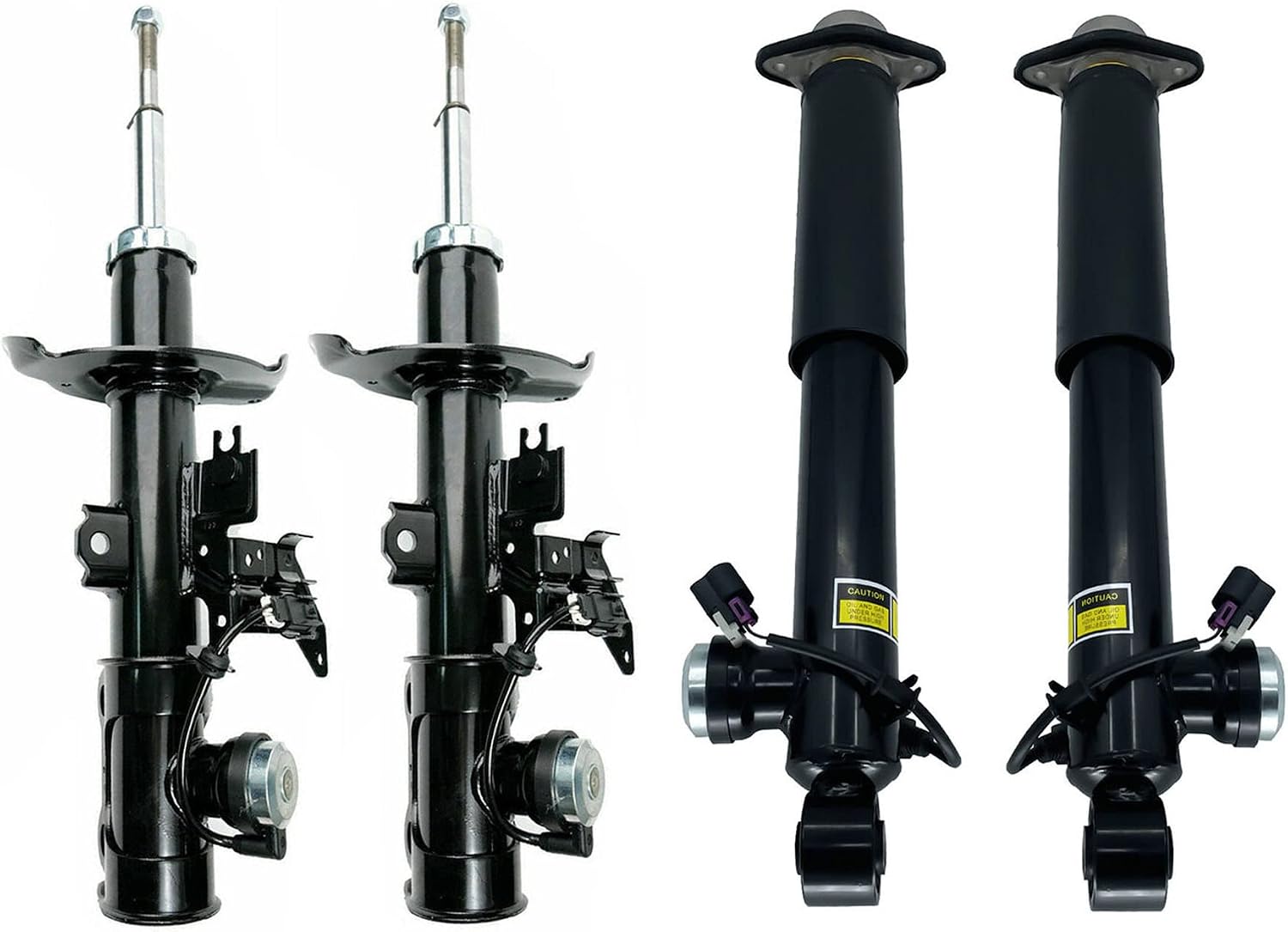 4PCS Front and Rear Shock Struts W/h Electric 22793799, 20834663 For Cadillac New SRX 2010-2016