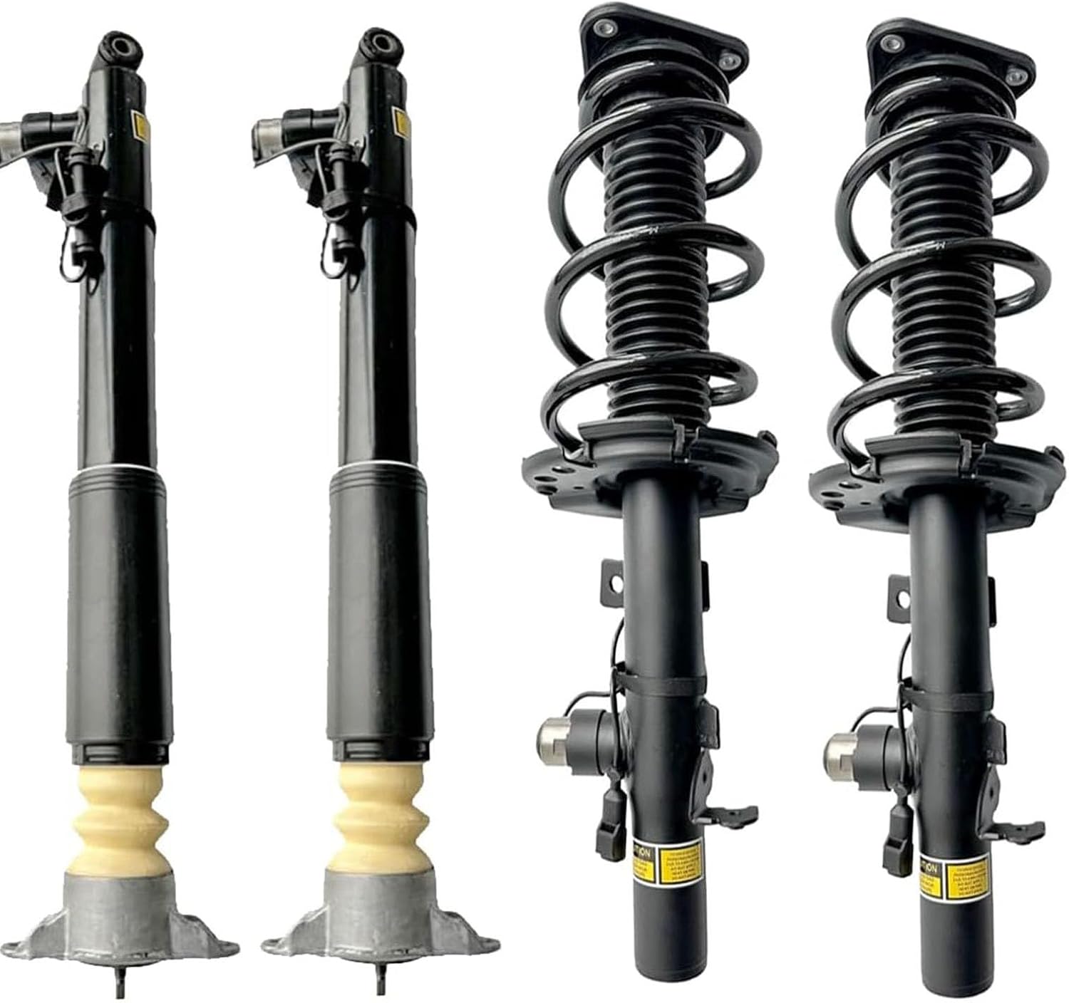 ASH24591 ASH24590 Set of 4 Front Rear Shock Assys Strut w/Electronic for Lincoln MKC 2.0L 2.3L 2015-2019 EJ7Z18124G AST24697