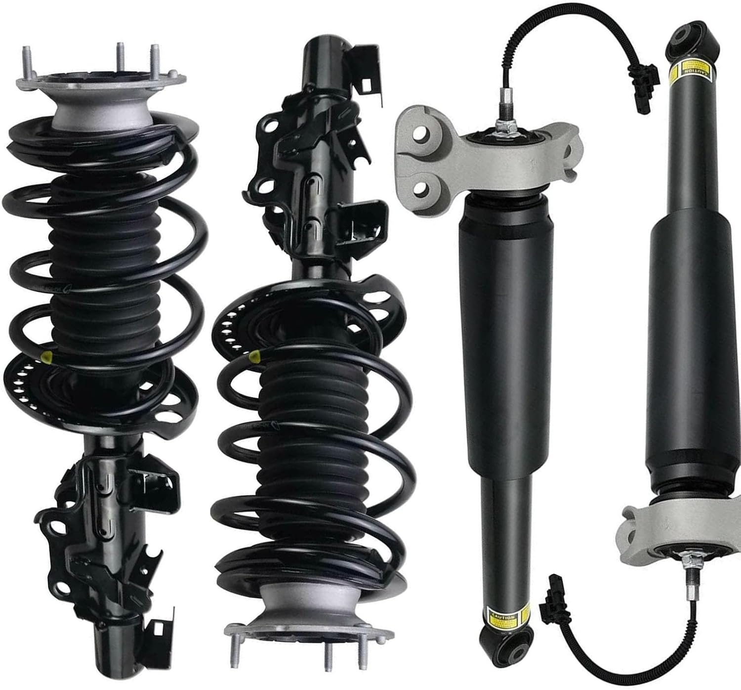 23247464 23247465 84230453 84230454 4X4 Front and Rear Shock Strut Assys Electric for Cadillac ATS RWD 2013-2019