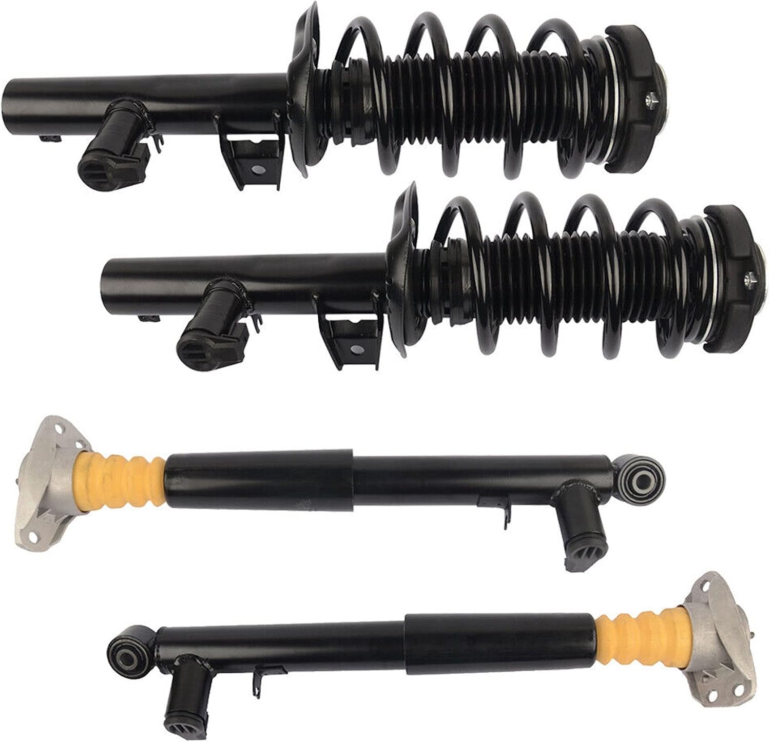 4X Front Rear Shock Absorber Strut w/Electric For VW Passat CC Golf VI Scirocco 3C0413031D 7N0513045 7N0513046