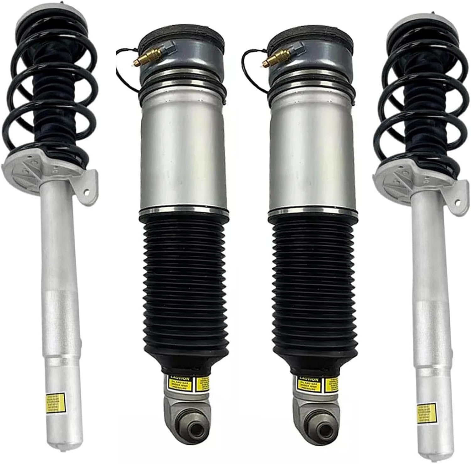 31316785529 31316785530 37126785535 37126785536 4Pcs Front Rear Air Shock Struts w/EDC for BMW E65 E66 745i 750i 760i 2002-2008