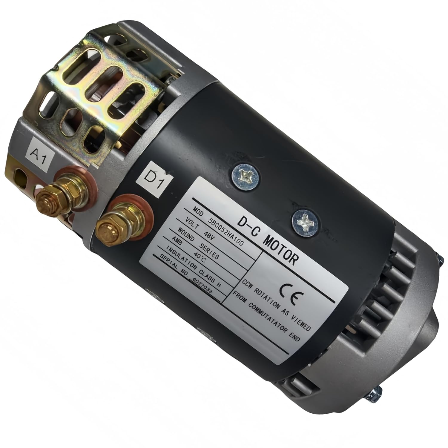 48504GT 48504 Genie Function Motor, ARELLY 48V Genie Lift Parts Electric Motor for Genie Articulated Boom Lift Z-30/20N Z-34/22 DC Z-34/22N Z-45/22 DC Z-45/25J