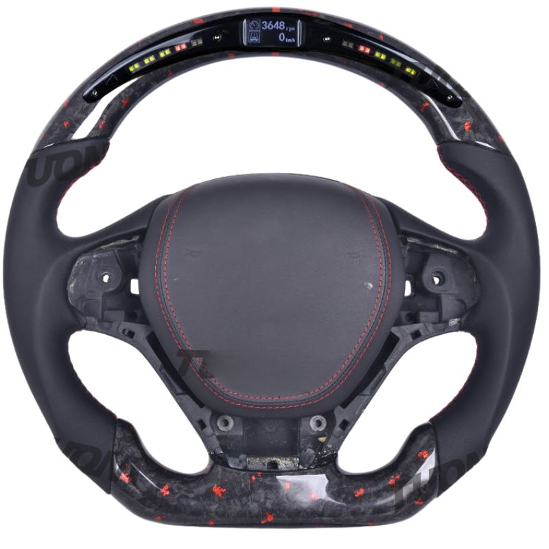 Custom BMW Carbon Fiber Steering Wheel for BMW E46 E90 E92 M3 E82 E87